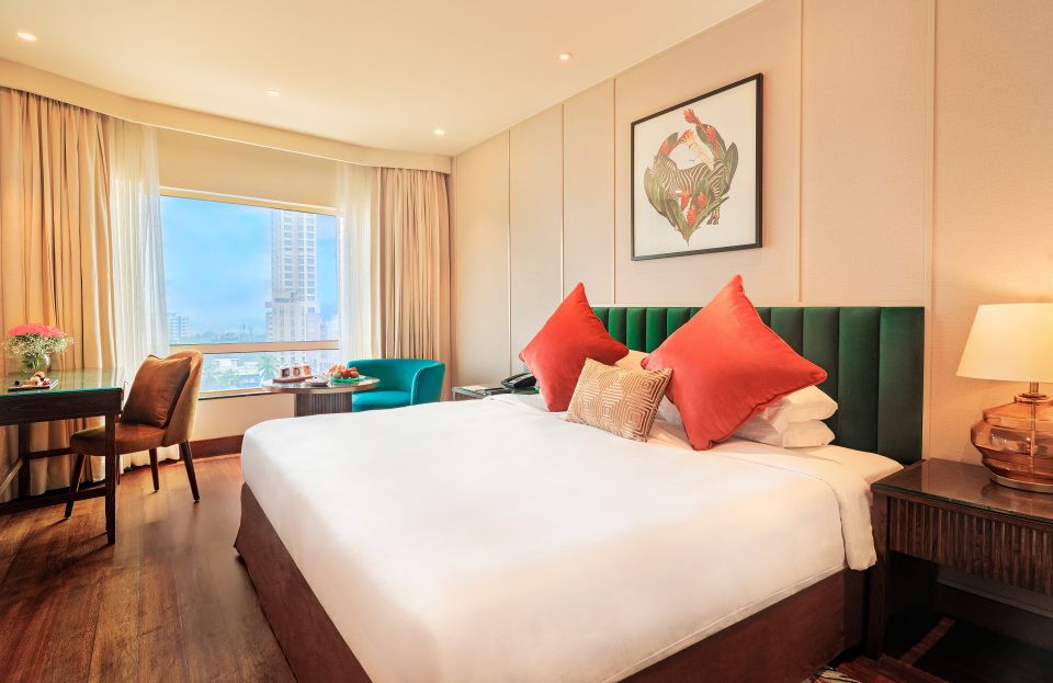 Superior City View Room with Queen Bed - Rooms & Suites at President, Mumbai