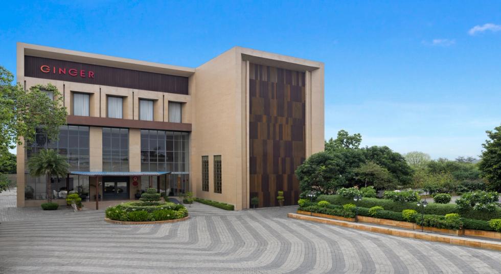 Exterior view of Ginger Etawah near Saraiya Village