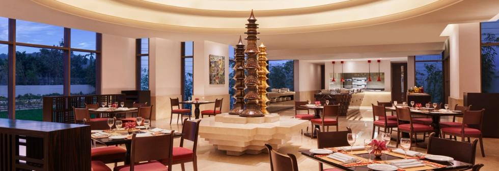 Luxury Hotel Dining Area at Vivanta Guwahati