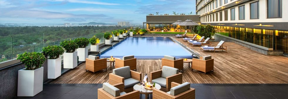 Luxury pool hotel in Bhubaneswar