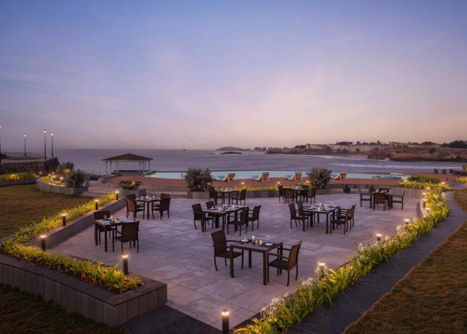 Ginger Diu Jalandhar Beach Dining Area