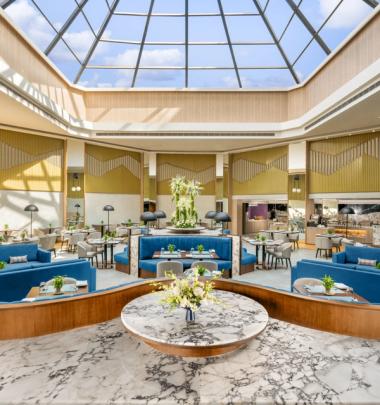 Luxury Hotel Lobby at Vivanta Shillong