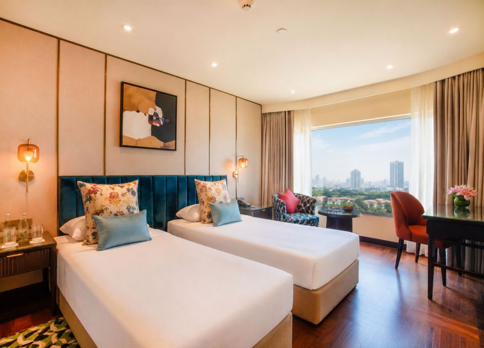 Deluxe City View Room with Twin Bed - Rooms & Suites at President, Mumbai