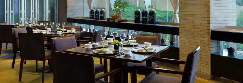 Luxury Dining in Bandra with neatly arranged tables and comfortable chairs