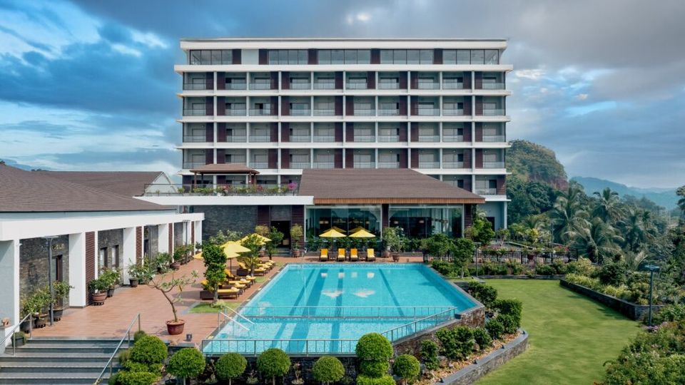 Outdoor Swimming pool at Gateway Goa Palolem