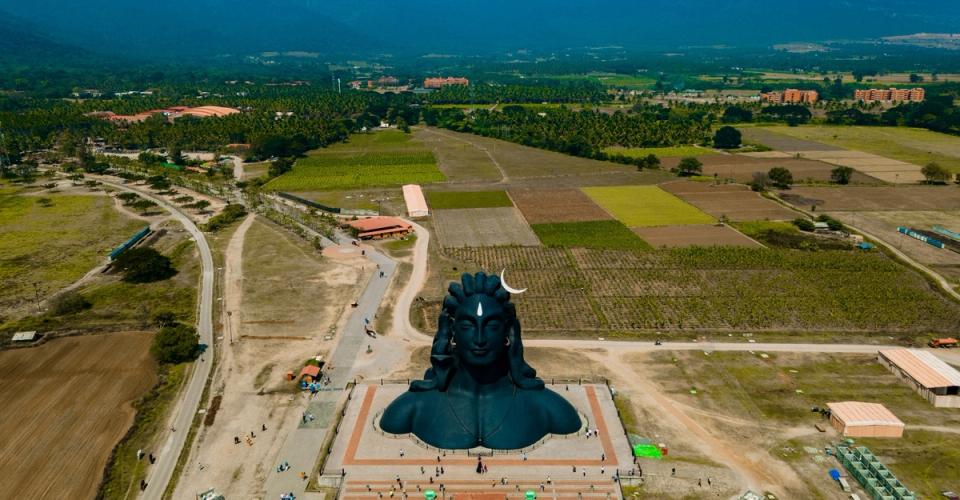 Places to visit near Ginger Coimbatore Airport Avinashi Road- Adiyogi