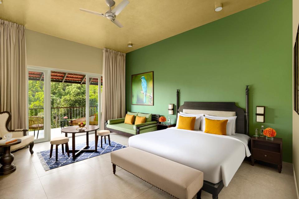 Premium Room with King Bed at Gateway Coorg