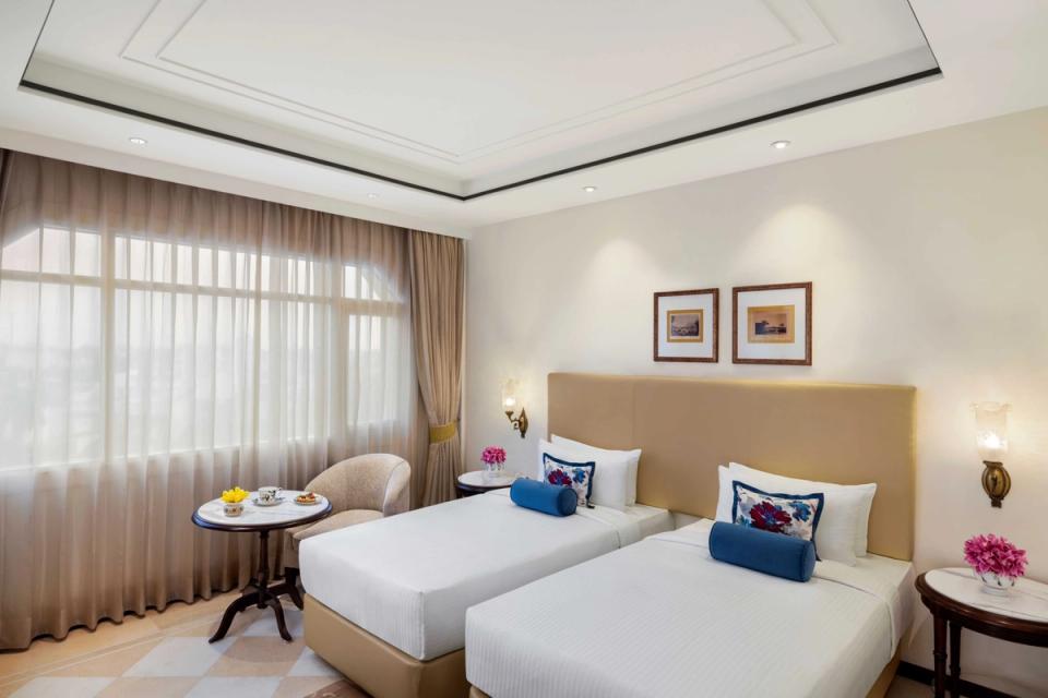 Deluxe Twin Bed Room at Tajview Agra - IHCL SeleQtions