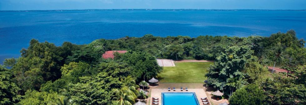 Aerial view of Luxury Hotel Vivanta Colombo