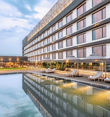 Luxury Hotel Pool at Vivanta Bhubaneswar