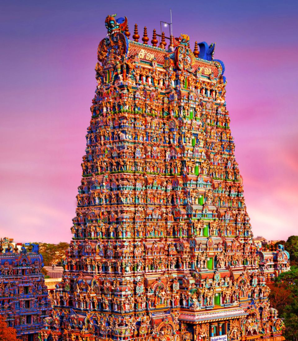 Places to Visit in Madurai - Meenakshi Aman Temple