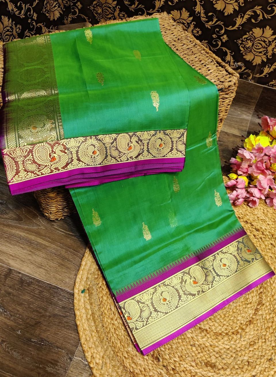 Explore Hand Woven Silk Sarees -  Paithani Sarees