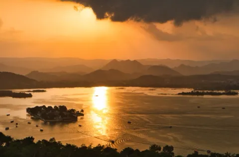 Witnessing Sunset From Sajjangarh Fort - Udaipur Experiences