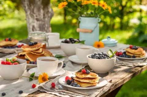 Breakfast By The Lawn - Experiences At Villas In Chikmagalur