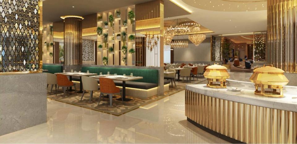 Dining Interiors of Taj Gandhinagar, Gujarat - Banner Image