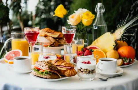 Breakfast in the Garden