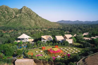 Iconic View of Taj Aravali Resort & Spa