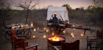 Palanquin Dinner Experience Near Panna National Park By Taj Hotels