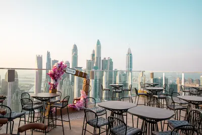 Rooftop Dining at Paros - Taj Jumeirah Lakes Towers