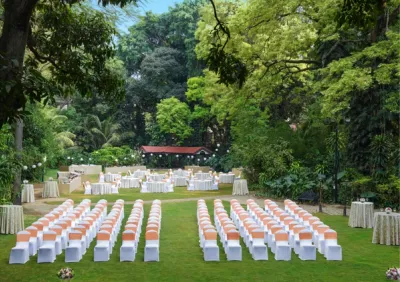 Prince of Wales Lawn - Luxury Wedding Space at Taj West End