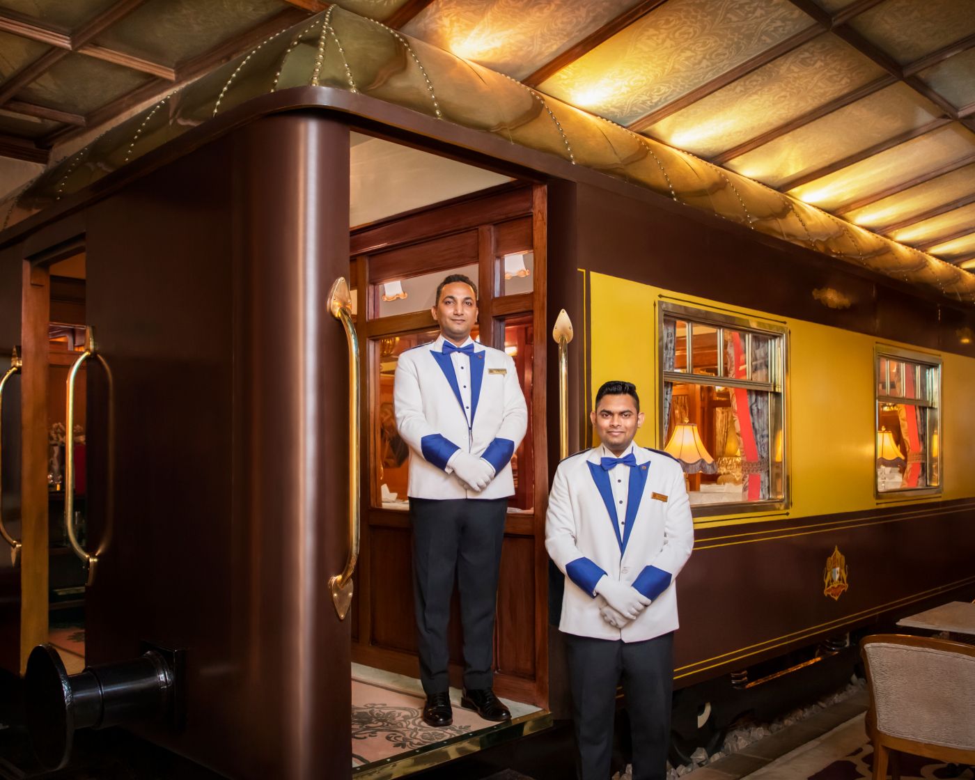 Orient Express - Dining at Taj Palace, New Delhi