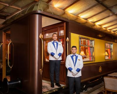 Orient Express - Dining at Taj Palace, New Delhi