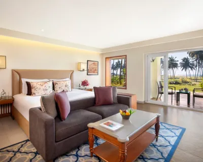 Two Bedroom Deluxe Room with Sea View - Taj Exotica Resort & Spa, Goa