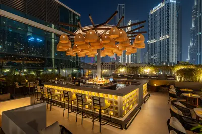 Luxury cocktails at Tree House - Taj Dubai