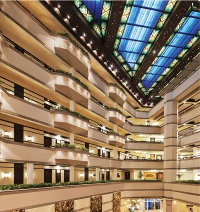  5-Storey Atrium Lobby - Taj Bengal, Kolkata