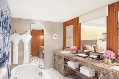 Luxurious Bathroom - Taj Exotica Resort & Spa, Goa