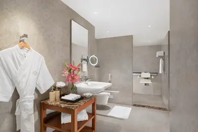 Luxurious Bathroom at Taj Exotica Resort & Spa, Goa