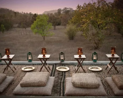 Chaupal Dining in Bandhavgarh National Park