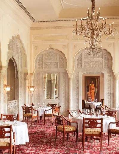 Exquisite dining experience at Rambagh Palace, Jaipur