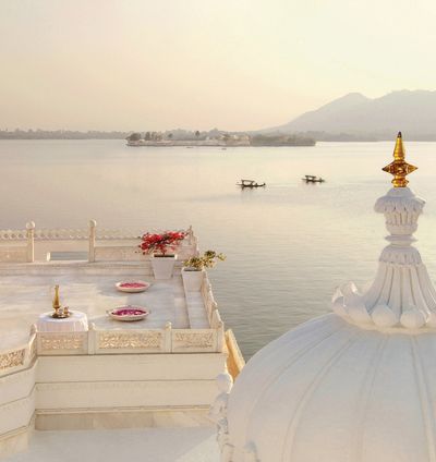 Marble Palace Floating on the Lake - Taj Lake Palace, Udaipur