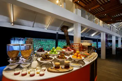 Buffet at Taj Coral Reef Resort & Spa, Maldives