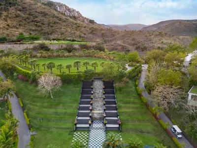 Serene View From Taj Aravali Resort & Spa