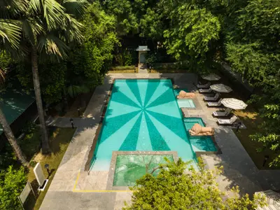 Swimming Pool at Taj Usha Kiran Palace