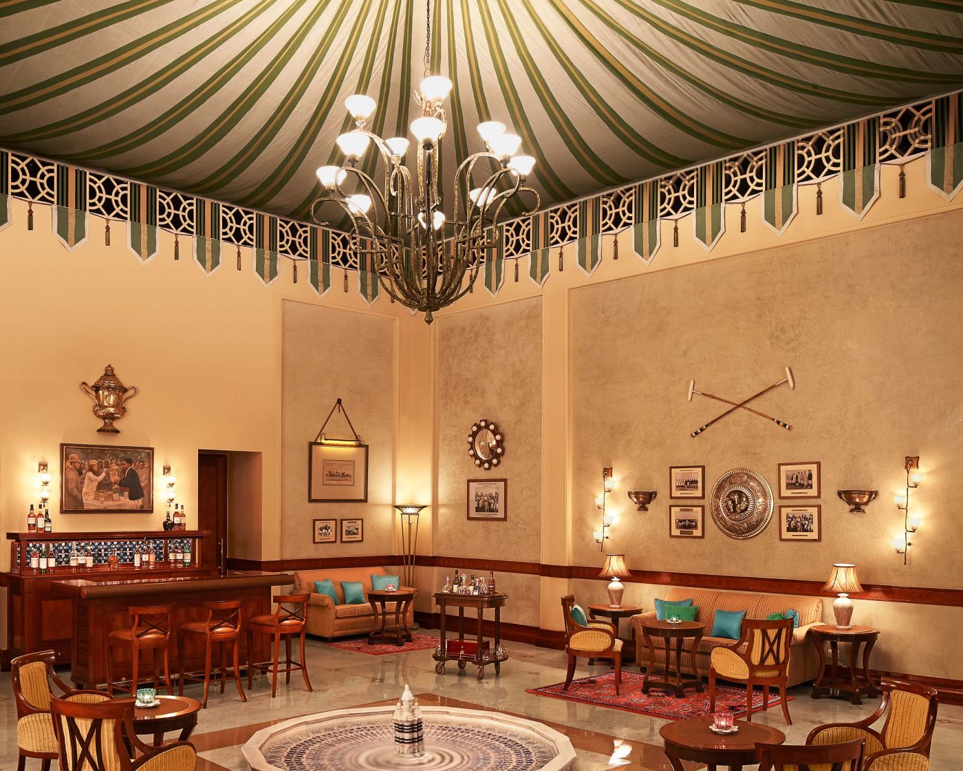 Polo Bar - Luxury Dining at Rambagh Palace, Jaipur