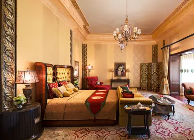 Enchanting atmosphere of Rambagh Palace, Jaipur