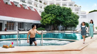 Swimming Pool at Taj Bengal, Kolkata