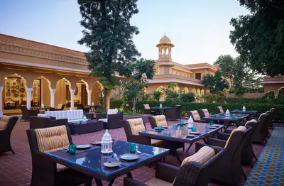 Fine dining at Sawai Man Mahal, Jaipur