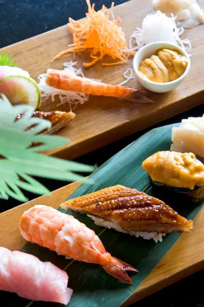 Delicious Japanese dishes served at Wasabi by Morimoto, Taj Mahal Palace, Mumbai