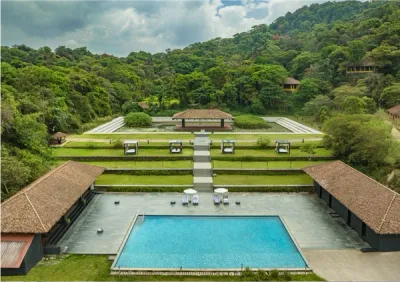 Poolside Deck at Taj Madikeri Resort & Spa