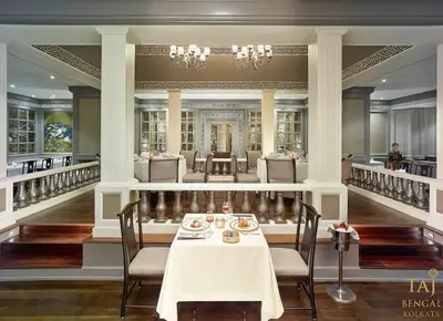 Sophisticated Dining Area at Taj Bengal, Kolkata