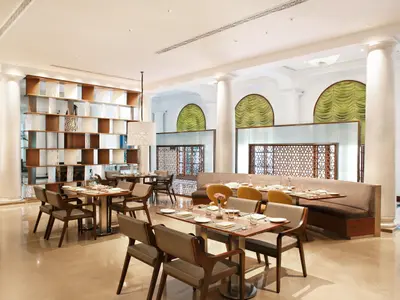 Culinary Delights on a Gourmet Dining Table - Taj Mahal, Lucknow