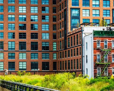 The High Line near The Pierre, New York