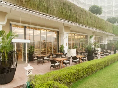 Outer Dining at Capital Kitchen - Taj Palace, New Delhi