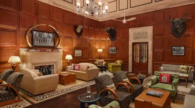 Interior of The Trophy Bar - Umaid Bhawan Palace, Jodhpur