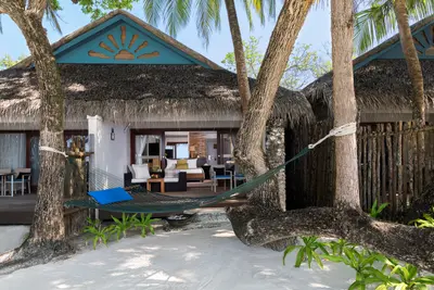 Outdoor Area of Villa - Taj Coral Reef Resort & Spa, Maldives