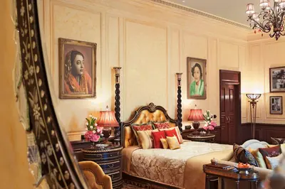 Glamorous interiors of Rambagh Palace, Jaipur